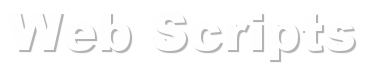 Web Scripts